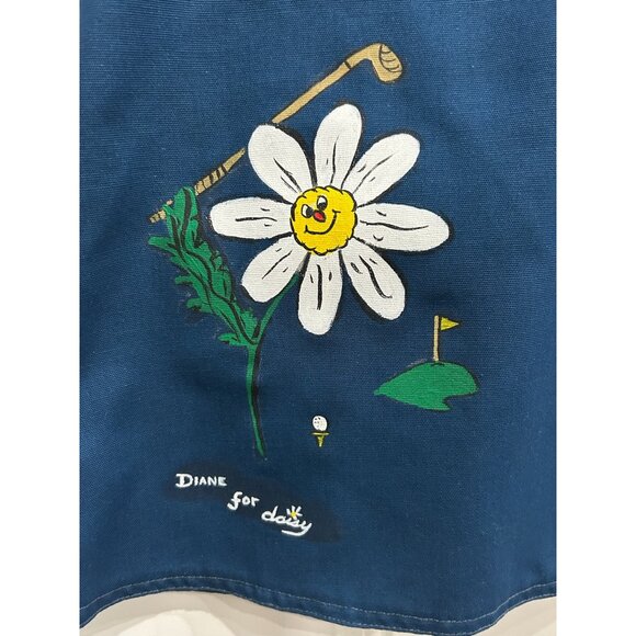 You Have Picked A Daisy Diane For Daisy A-Line Golf Skirt Blue White Sportswear - Picture 4 of 8